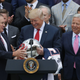 Just a few cheaters holding a Russian spy helmet.
